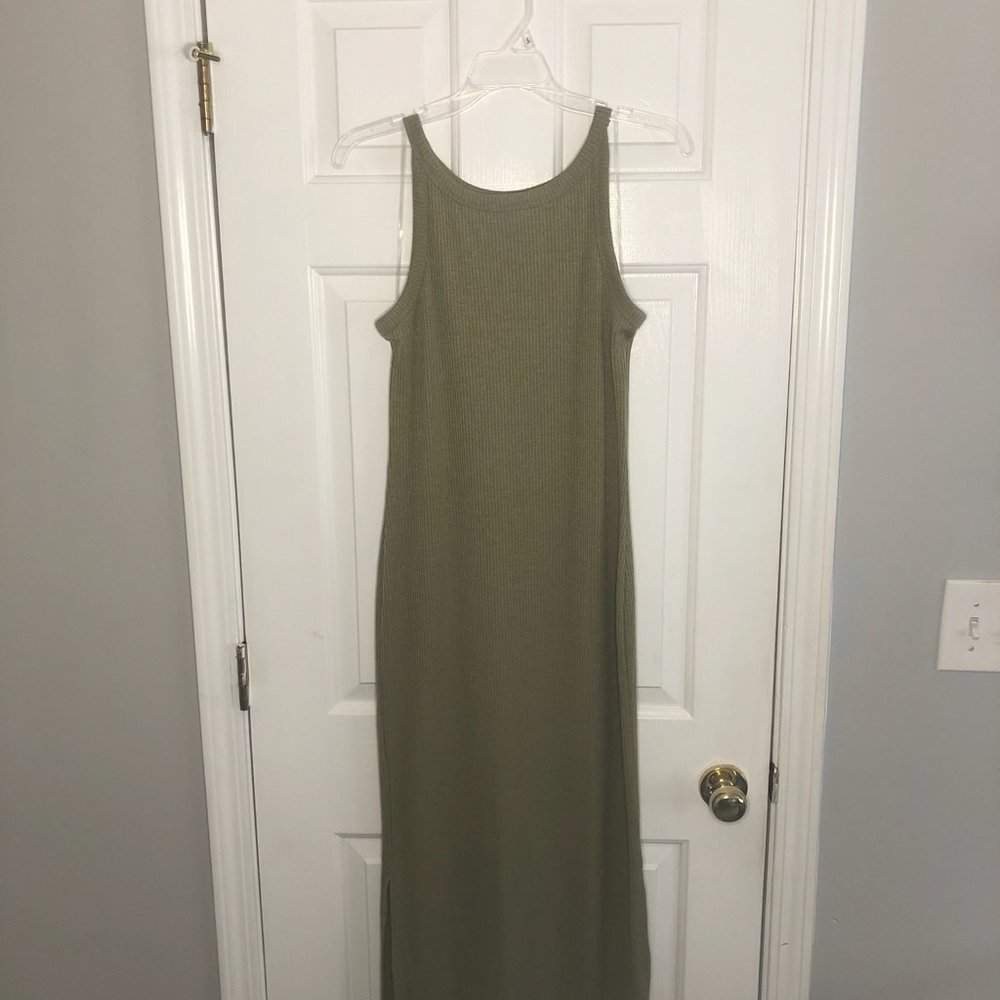 Full length Green dress